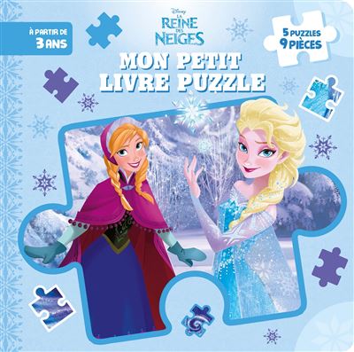 Disney Princesses - . - DISNEY PRINCESSES - Mon Petit Livre Puzzle - 5  puzzles 9 pièces - Bal royal - Collectif - cartonné, Livre tous les livres  à la Fnac