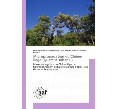 Micropropagation du Chène-liège (Quercus suber L.)