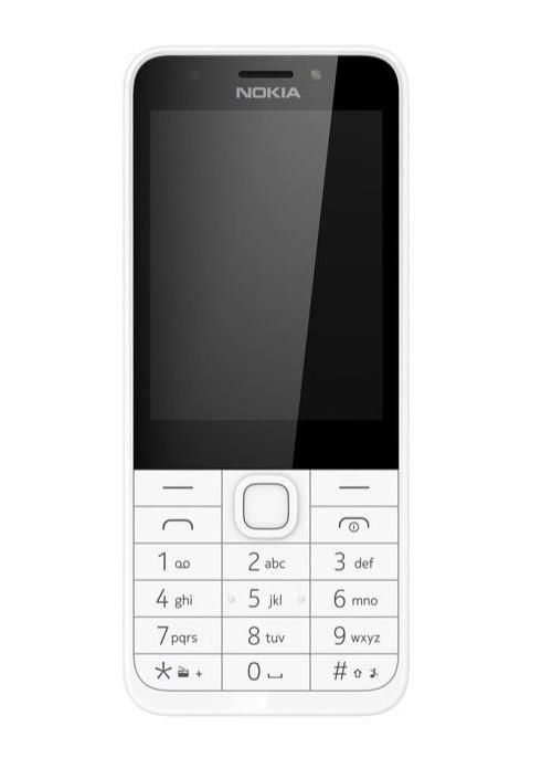 Téléphone mobile Nokia 230 Double SIM Argent foncé
