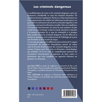 Les criminels dangereux
