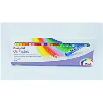 PENTEL ETUI 25 PASTELS ARTS