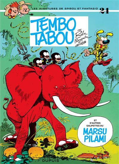 Spirou et Fantasio - Tembo Tabou - Jean Roba - cartonné