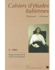 Cahiers d'études italiennes 2005