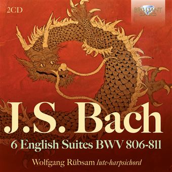 6 Suites anglaises BWV 806-811 - Jean-Sébastien (Johann Sebastian) Bach ...