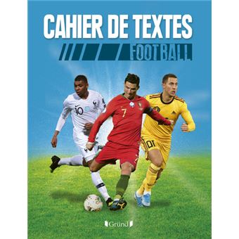 Cahier de textes Football
