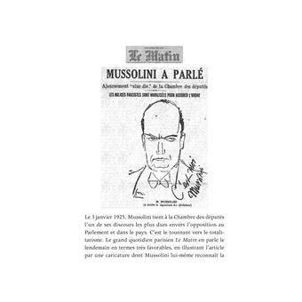 Mussolini, "Un homme à nous"
