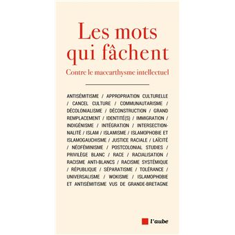 Les mots qui fâchent - Contre le maccarthysme intellectuel