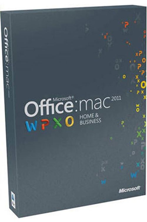 Microsoft Office Mac Famille et Petite Entreprise 2011 - Version 1 poste