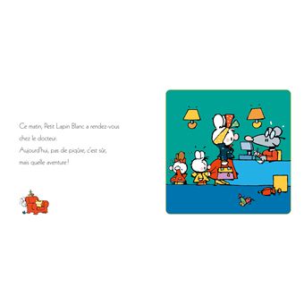 Petit Lapin Blanc chez le docteur