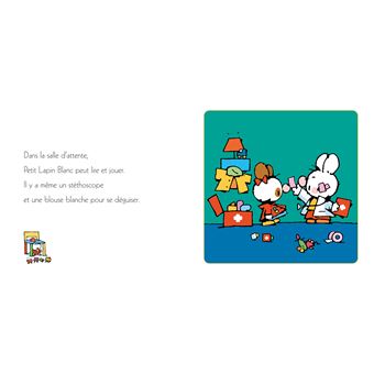 Petit Lapin Blanc chez le docteur