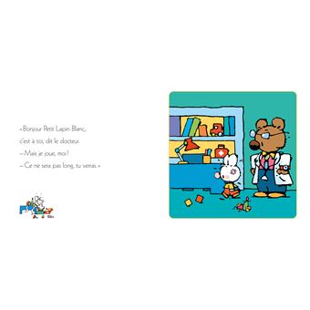 Petit Lapin Blanc chez le docteur