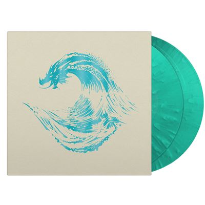 Guild Wars 2 End Of Dragons Vinyle Bleu Vert