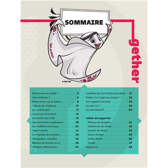 Coupe du monde FIFA Qatar 2022, le guide officiel du supporter
