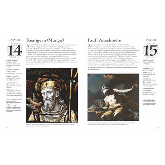 Saints, une figure inspirante pour chaque jour de l'année