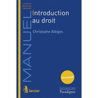 Introduction Au Droit - 