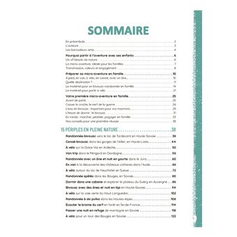 Micro-aventure en famille - 15 périples en pleine nature