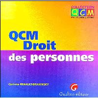 Qcm. droit des personnes