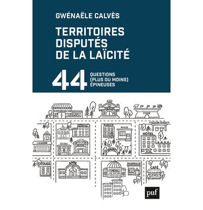Territoires disputés de la laïcité - Gwénaële Calvès - broché
