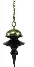 PENDULE BOIS TIBETAIN - BOIS PRECIEUX ET LAITON POLI