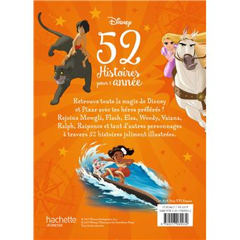 DISNEY - 52 Histoires pour l'année - Pour les petits aventuriers
