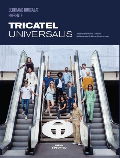 Bertrand burgalat presente tricatel universalis - Philippe Manoeuvre - relié