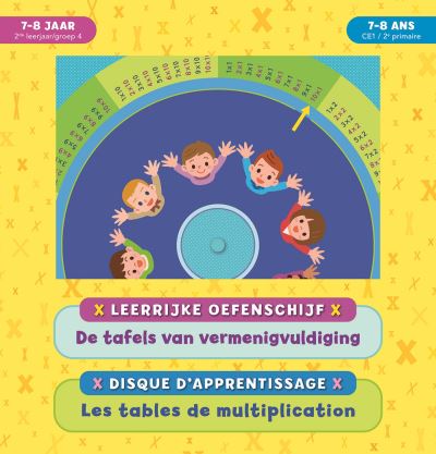 Disque d'apprentissage, Les tables de multiplication