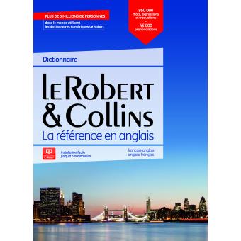 Coffret Dictionnaire Le Robert & Collins Anglais Numerique Coffret ...