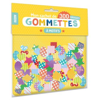 300 grosses gommettes a motifs