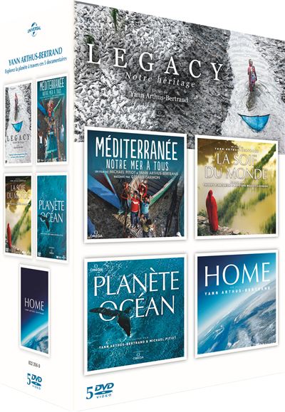 Coffret Yann Arthus Bertrand DVD