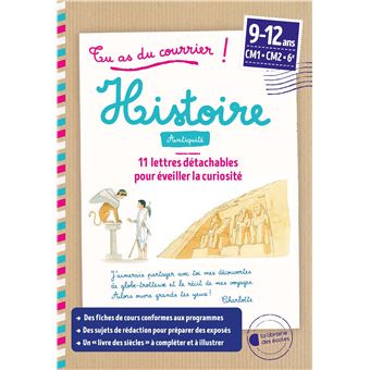 Tu as du courrier ! - L'Antiquité Cycle 3