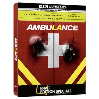 Ambulance Édition Spéciale Fnac Steelbook Blu-ray 4K Ultra HD