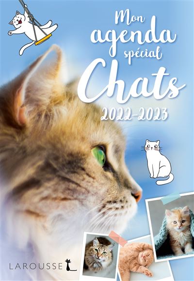 Agenda scolaire chats 2022-2023