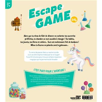 Escape Game Kids - Echappe-toi du royaume des bonbons !