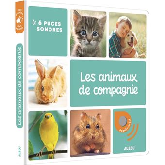 Mes premiers sonores - les animaux de compagnie
