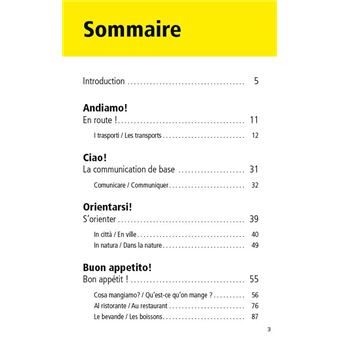 Guide de conversation visuel - L'italien pour les Nuls
