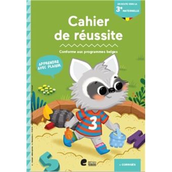 Cahier de réussite en route vers la 3ème maternelle