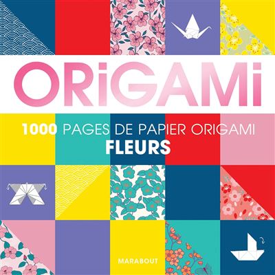 Bloc origami - Fleurs