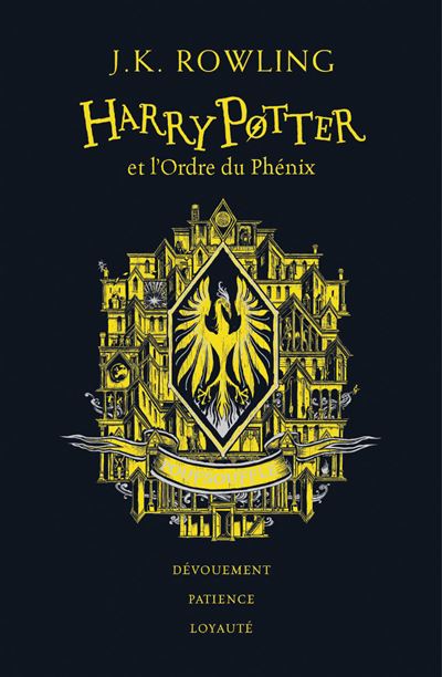 Harry Potter - Poufsouffle - Harry Potter et l'Ordre du Phénix - J.K.  Rowling, Jean-François Ménard, Levi Pinfold - cartonné - Achat Livre