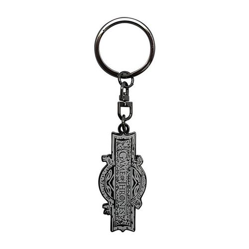 Game Of Thrones-Porte-Cles Metal-Opening Logo