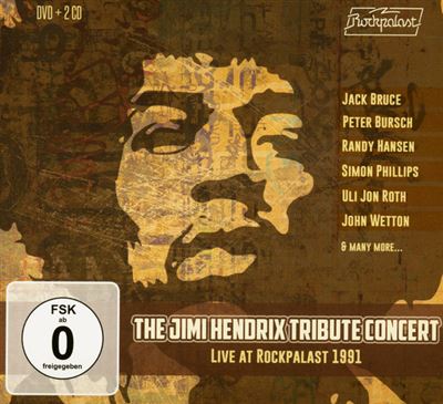 The Jimi Hendrix Tribute Concert Inclus un DVD