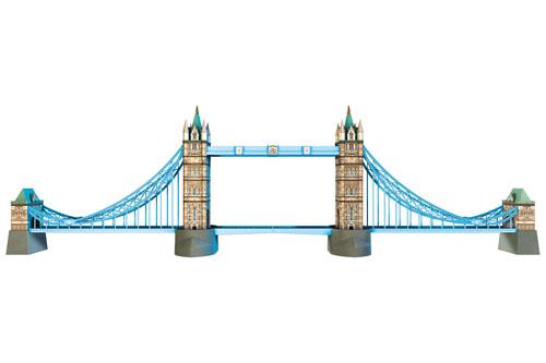 Tower Bridge petite - maquette 3D mobile en bois - BCD JEUX