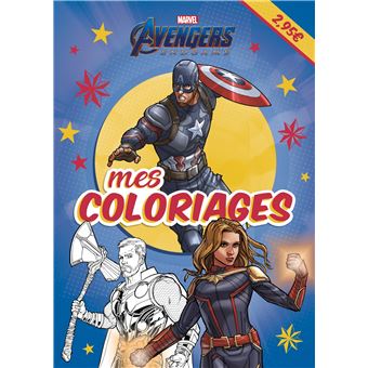 AVENGERS ENDGAME - Mes coloriages - MARVEL