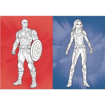 AVENGERS ENDGAME - Mes coloriages - MARVEL