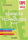 Concours Professeur des écoles - Sciences et technologie  - Ecrit - CRPE 2023 - Master MEEF