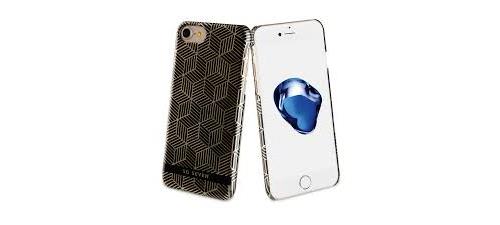 SO SEVEN MIDNIGHT CUBIC BACK CASE GOLD IPHONE 7