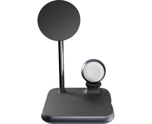 Chargeur sans fil magnétique 4-en-1 + Watch ZENS Noir