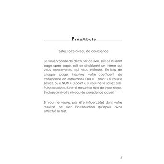 Mesurez votre conscience