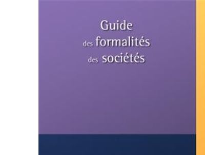 Guide des formalités des sociétés