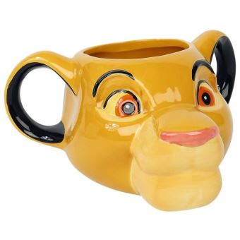 Roi lion simba face/mug 3d