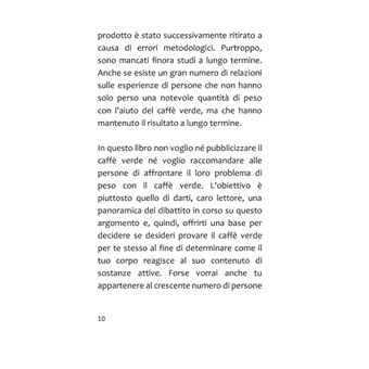 Dieta al caffè verde  - Nonostante il mangiare normalmente riduci il peso in modo permanente